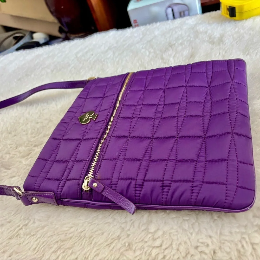 Kate Spade Vibrant Purple Crossbody Bag